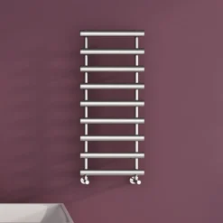 Carisa Aldo Oval Steel Ladder Heated Towel Rail