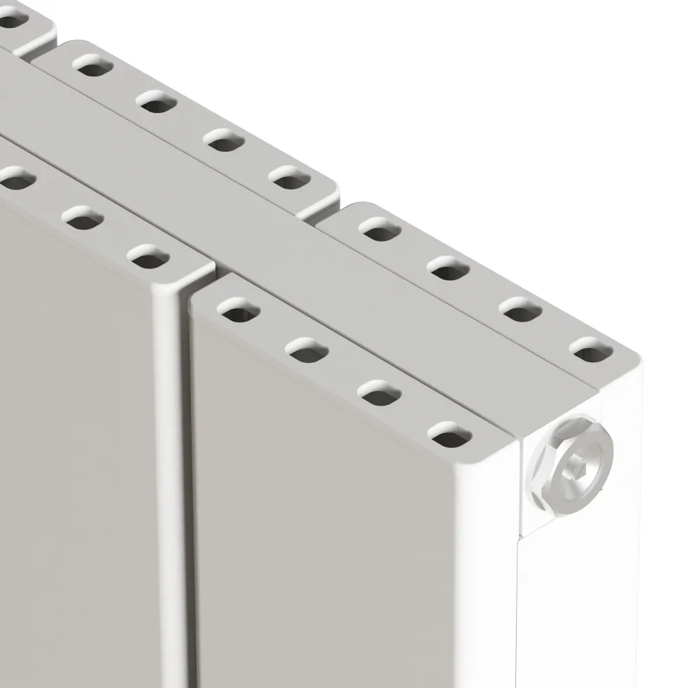 Carisa Angers Double Panel Horizontal Aluminium Radiator