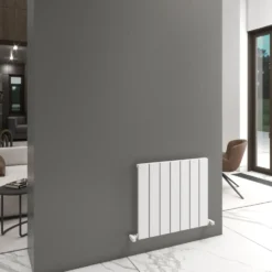 Carisa Angers Single Panel Horizontal Aluminium Radiator