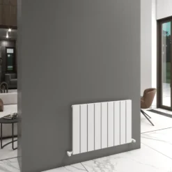 Carisa Angers Single Panel Horizontal Aluminium Radiator