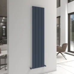 Carisa Angers Single Panel Vertical Aluminium Radiator