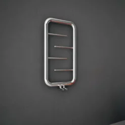 Carisa Aren Ladder Stainless Steel Designer Heated Towel Rail