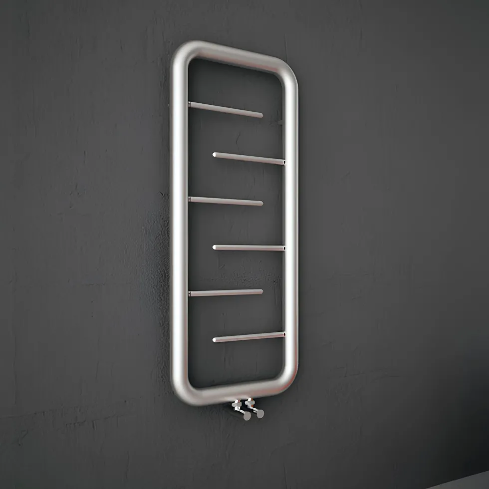 Carisa Aren Ladder Stainless Steel Designer Heated Towel Rail