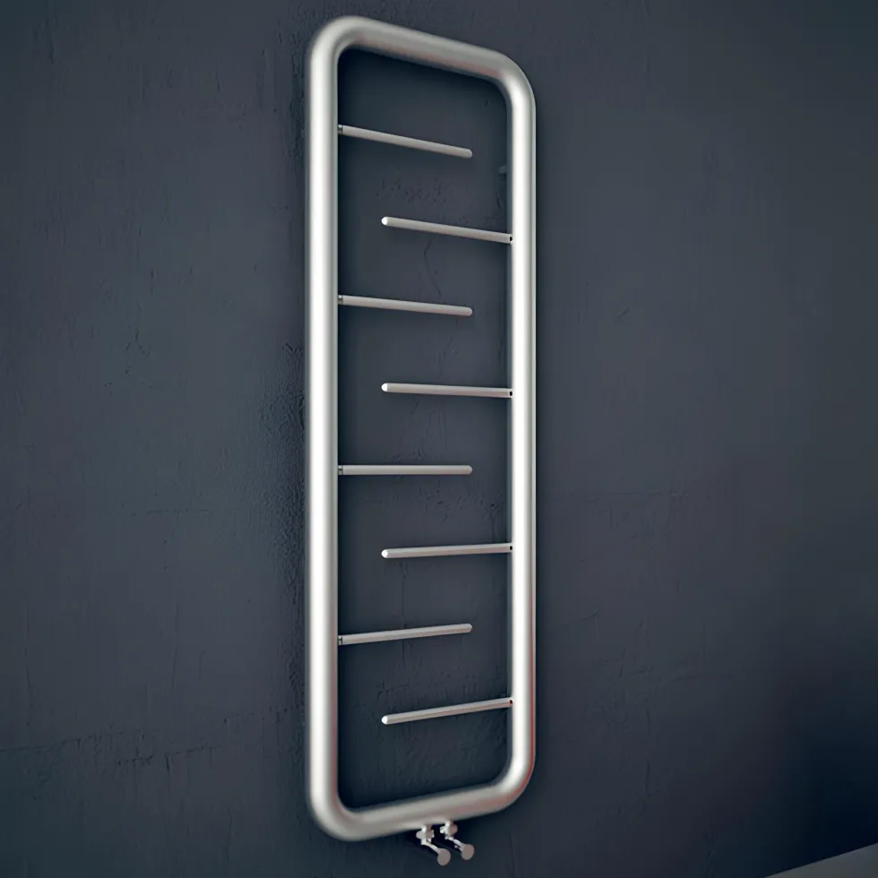 Carisa Aren Ladder Stainless Steel Designer Heated Towel Rail
