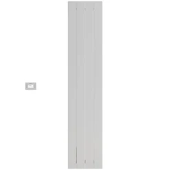 Carisa Boreas N Vertical Electric Single Panel Aluminium Radiator with Smart Wifi Thermostat