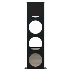 Carisa Circles Aluminium Vertical Mirror Radiator
