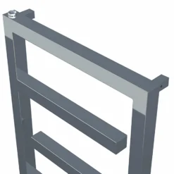 Carisa Eclipse Stainless Steel Heated Towel Rail