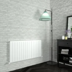 Carisa Elite Flat Panel Textured Horizontal Aluminium Radiator