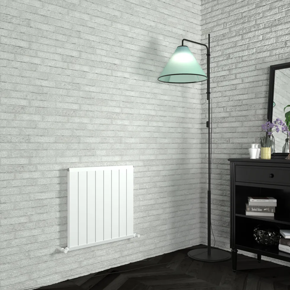 Carisa Elite Flat Panel Textured Horizontal Aluminium Radiator