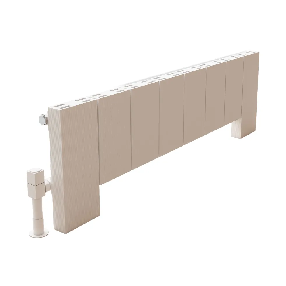 Carisa Elvino Floorstanding Panel Designer Aluminium Radiator