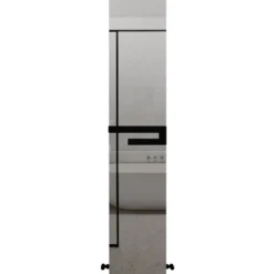 Carisa Elvino Mirrored Aluminium Radiator with Integrated Towel Rail - 1800 x 370mm