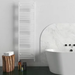 Carisa Fame Aluminium Heated Towel Rail