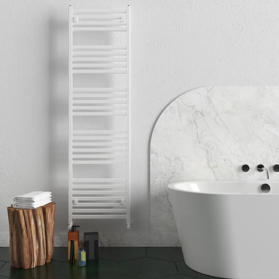 Carisa Fame Aluminium Heated Towel Rail