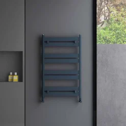 Carisa Ligne Flat Panel Aluminium Heated Towel Rail