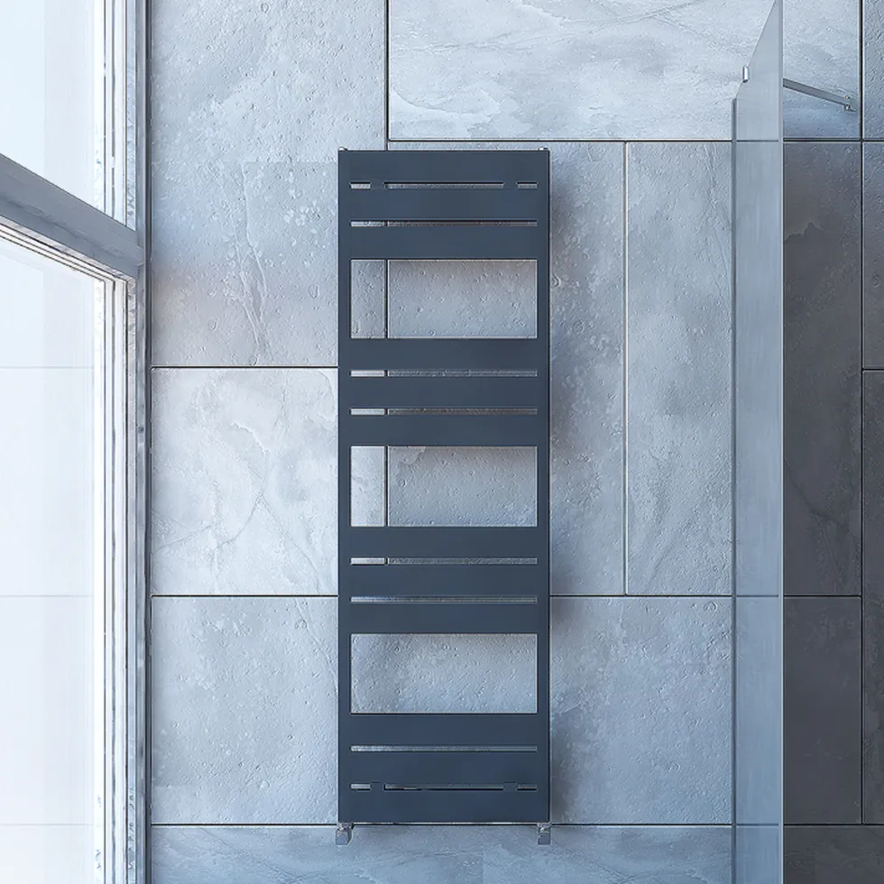 Carisa Mack Bath Aluminium Heated Towel Rail