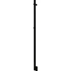 Carisa Maxim Stainless Steel Single Square Electric Heated Towel Bar