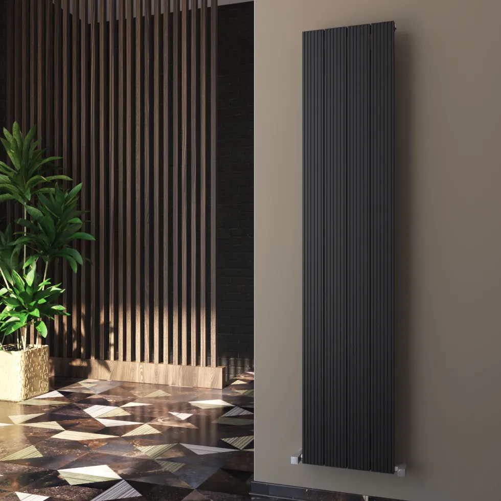 Carisa Monza Single Panel Vertical Aluminium Radiator