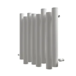 Carisa Motion Single Oval Panel Horizontal Aluminium Radiator