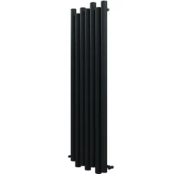 Carisa Motion Single Oval Panel Vertical Aluminium Radiator
