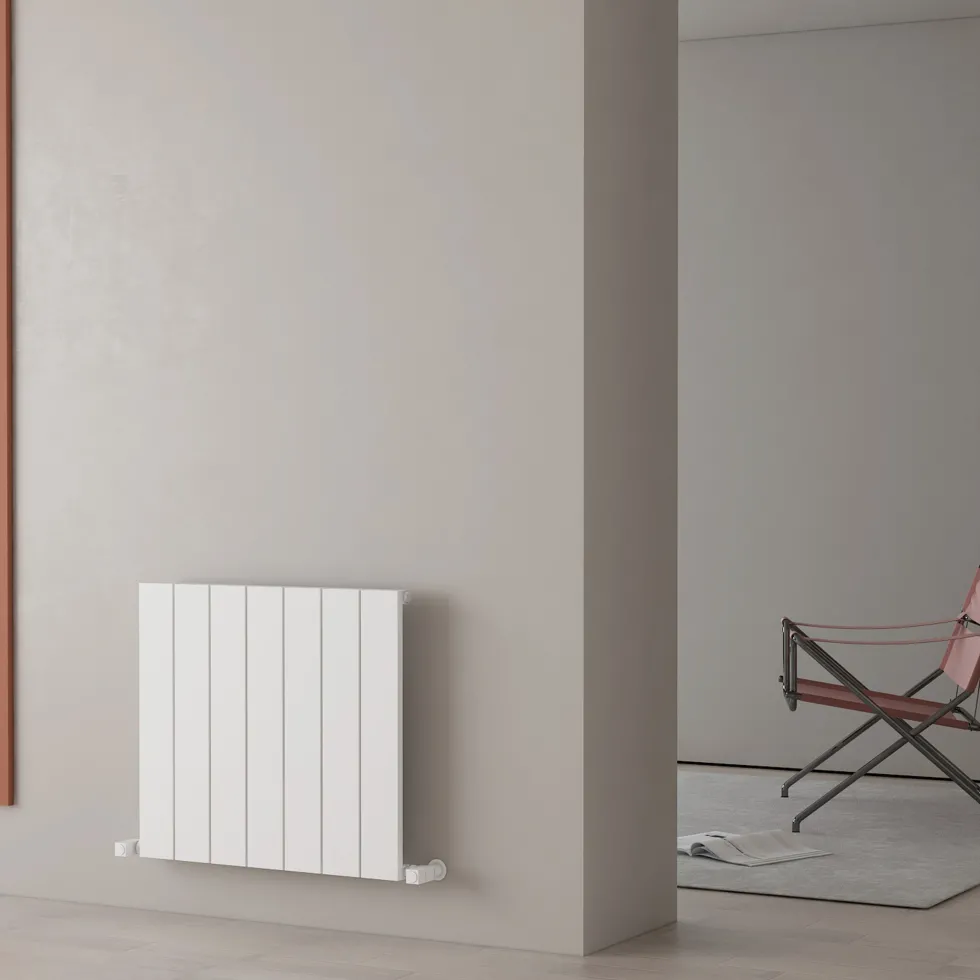 Carisa Nemo Single Panel Horizontal Aluminium Radiator