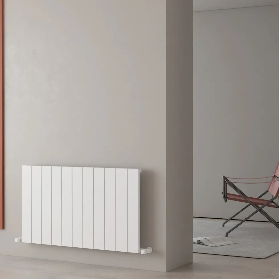 Carisa Nemo Single Panel Horizontal Aluminium Radiator