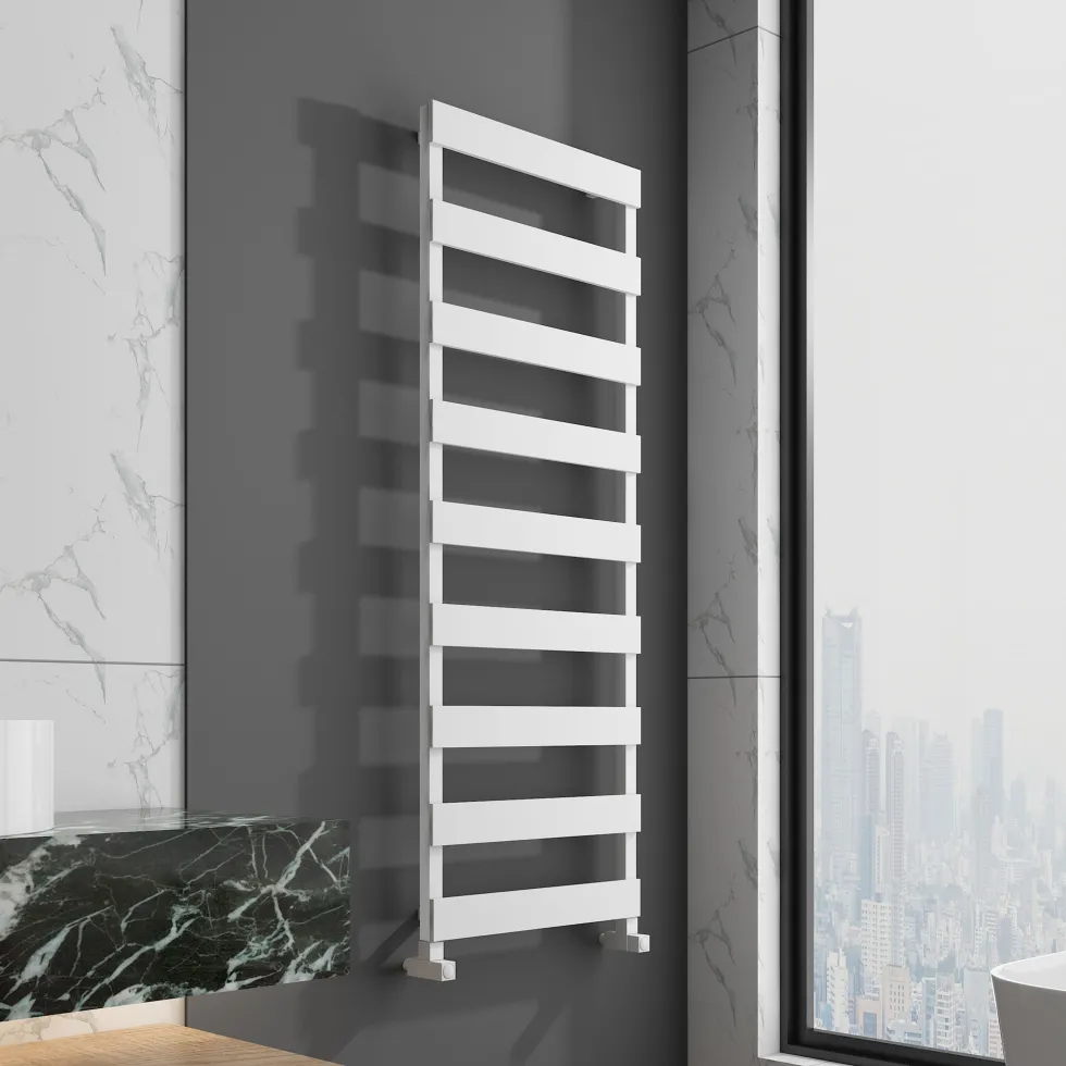 Carisa Ninova Bath Aluminium Ladder Heated Towel Rail