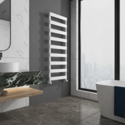 Carisa Ninova Bath Aluminium Ladder Heated Towel Rail