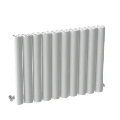 Carisa Otto Oval Single Panel Horizontal Aluminium Radiator