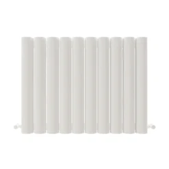 Carisa Otto Oval Single Panel Horizontal Aluminium Radiator