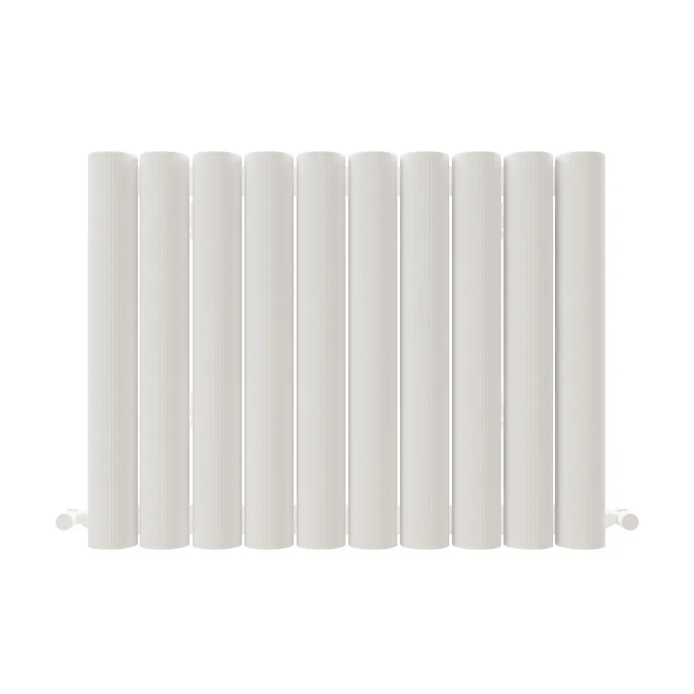 Carisa Otto Oval Single Panel Horizontal Aluminium Radiator