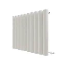 Carisa Otto Oval Single Panel Horizontal Aluminium Radiator