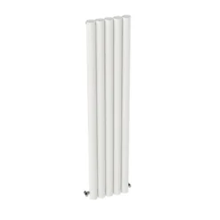 Carisa Otto Oval Single Panel Vertical Aluminium Radiator