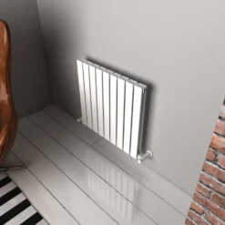 Carisa Plata Double Panel Horizontal Aluminium Radiator