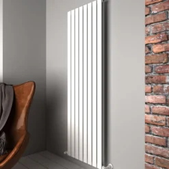 Carisa Plata Double Panel Vertical Aluminium Radiator