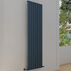 Carisa Plata Single Panel Vertical Aluminium Radiator