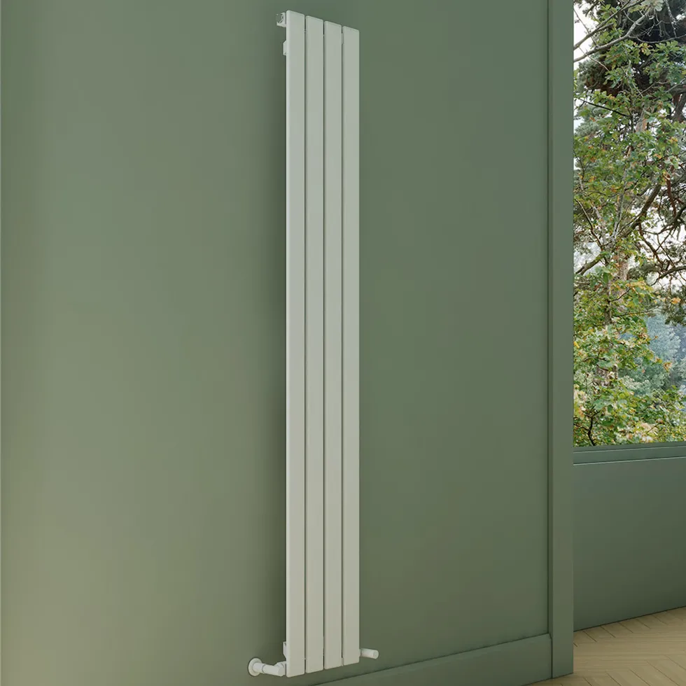 Carisa Plata Single Panel Vertical Aluminium Radiator