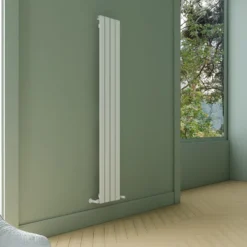 Carisa Plata Single Panel Vertical Aluminium Radiator