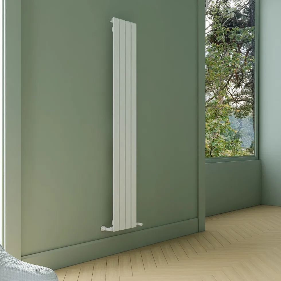 Carisa Plata Single Panel Vertical Aluminium Radiator