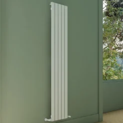 Carisa Plata Single Panel Vertical Aluminium Radiator