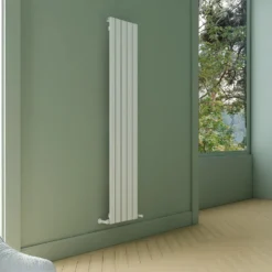Carisa Plata Single Panel Vertical Aluminium Radiator