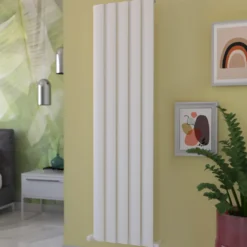 Carisa Step Vertical Single Panel Aluminium Radiator