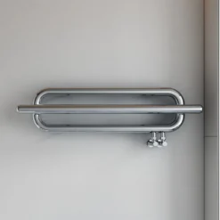 Carisa Swing Stainless Steel Designer Heated Towel Rail