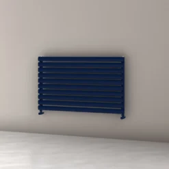 Carisa Tallis XL Oval Single Panel Horizontal Aluminium Radiator