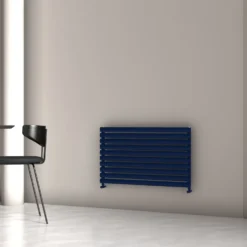 Carisa Tallis XL Oval Single Panel Horizontal Aluminium Radiator