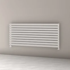 Carisa Tallis XL Oval Single Panel Horizontal Aluminium Radiator