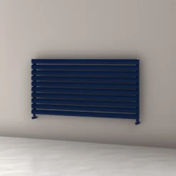 Carisa Tallis XL Oval Single Panel Horizontal Aluminium Radiator