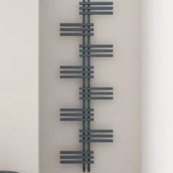 Carisa Unico Offset Aluminium Designer Heated Towel Rail