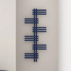 Carisa Unico Offset Aluminium Designer Heated Towel Rail