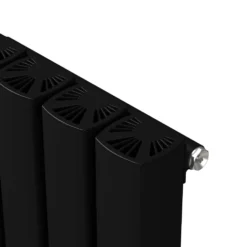 Carisa Vesta Oval Single Panel Horizontal Aluminium Radiator