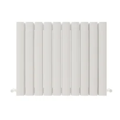 Carisa Vesta Oval Single Panel Horizontal Aluminium Radiator